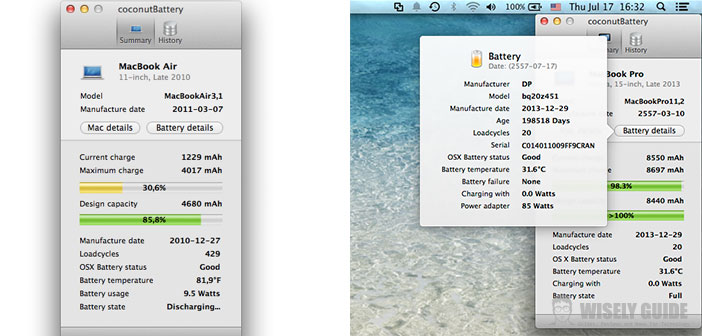 coconut battery for osx free